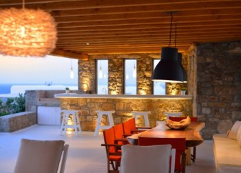 Villa Galatia Dining Space